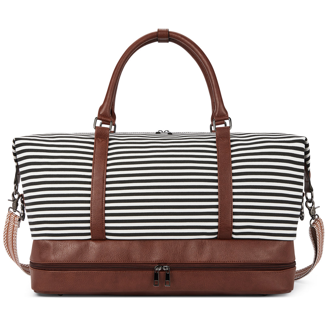 Zenobe Canvas Weekender Bag for Women