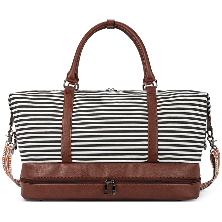 Zenobe Canvas Weekender Bag for Women
