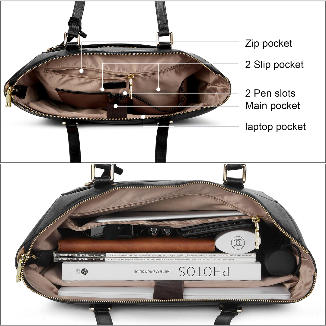 Jasmina  Quality Lightweight Briefcase — Elite - BOSTANTEN