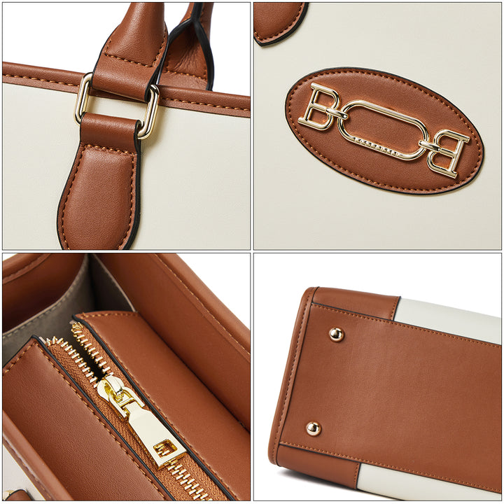 Mizuki Women Briefcase Bag — Italian Leather - BOSTANTEN