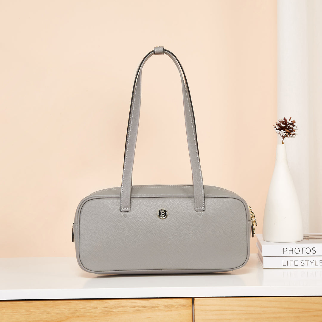 BOSTANTEN Women Satchel Handbags Designer Shoulder Bags Genuine Leather Top Handle Purses - BOSTANTEN