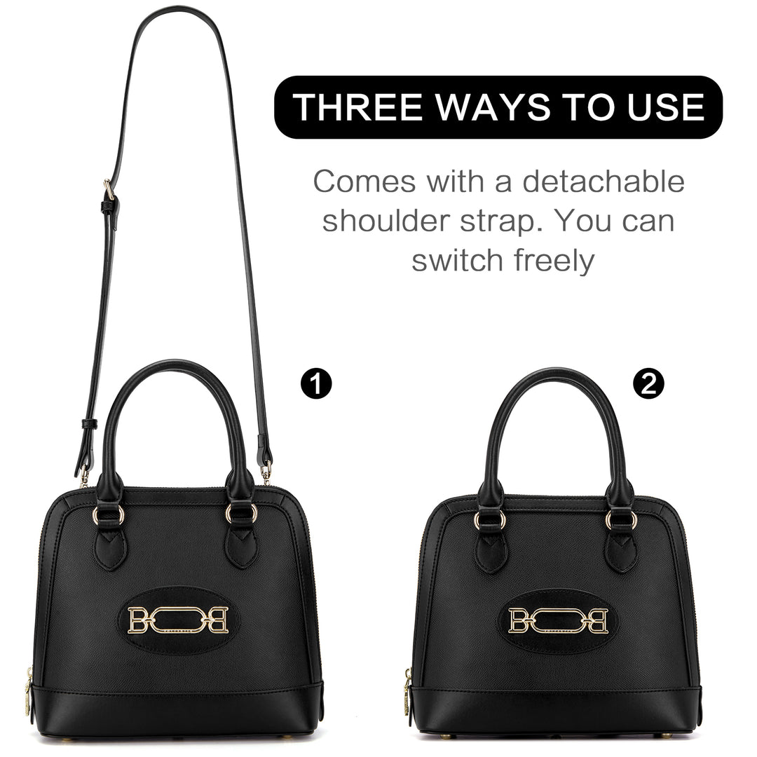 BOSTANTEN Women Crossbody Bags for Women Genuine Leather Designer Trendy Women Purses Small Ladies Shoulder Handbags - BOSTANTEN