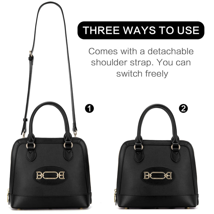 BOSTANTEN Women Crossbody Bags for Women Genuine Leather Designer Trendy Women Purses Small Ladies Shoulder Handbags - BOSTANTEN