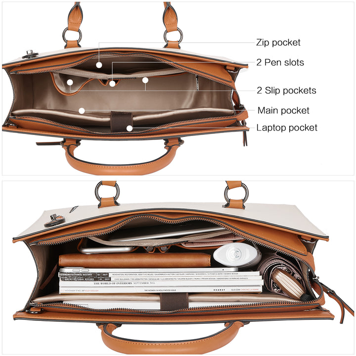 Mizuki Luxury Briefcase For Women - BOSTANTEN