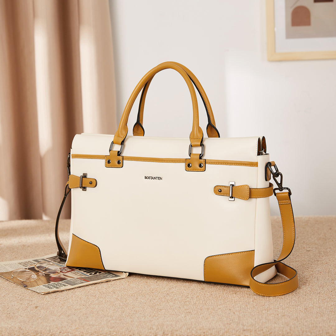 Mizuki Crossbody Briefcase For Women — College - BOSTANTEN