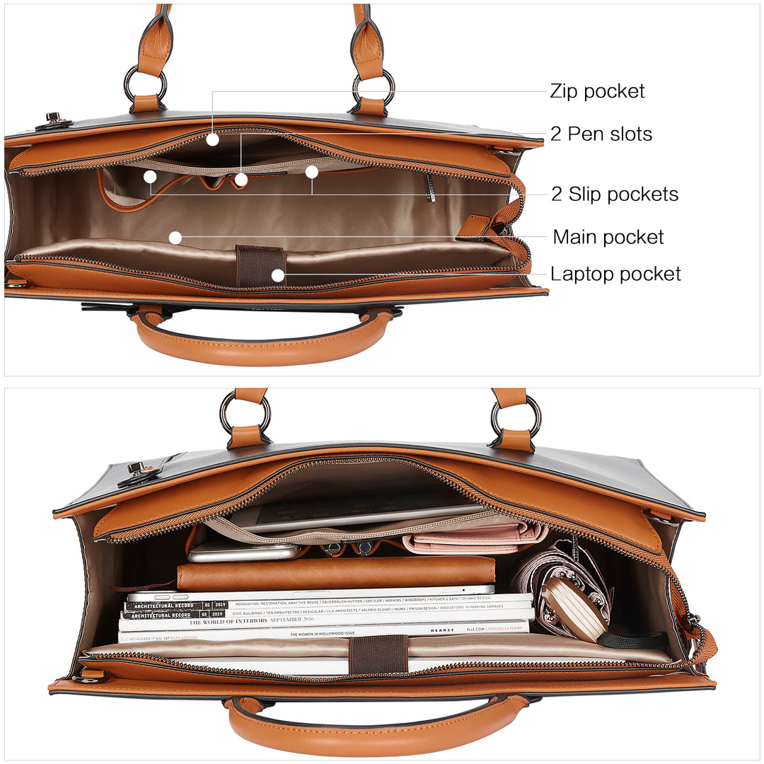 Mizuki Luxury Briefcase For Women - BOSTANTEN