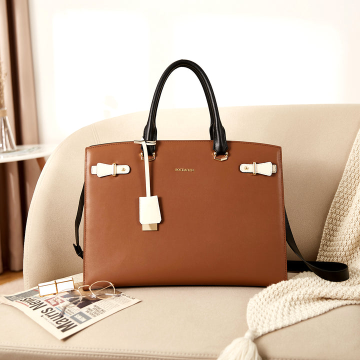 Mizuki Classic Briefcase — Tote Bag - BOSTANTEN