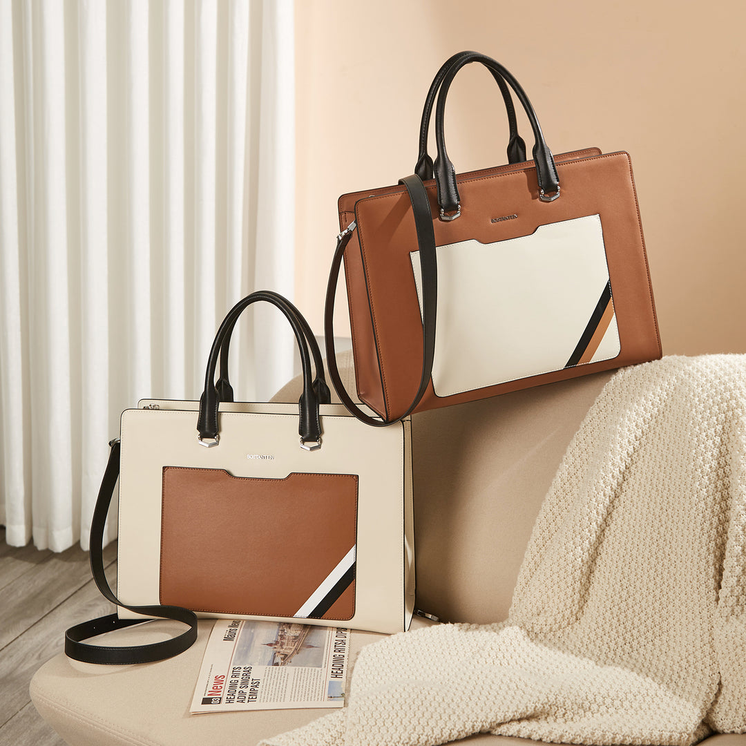 Mizuki Laptop Briefcase For Ladies — Luxury - BOSTANTEN