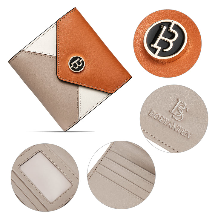 Rozenn Western Checkbook Wallet —— Elegant Patterns - BOSTANTEN