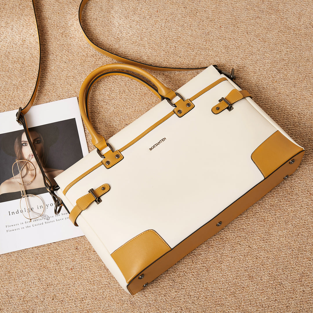 Mizuki Crossbody Briefcase For Women — College - BOSTANTEN