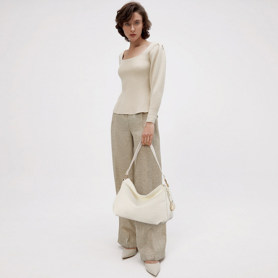BOSTANTEN Geldbörsen für Damen Leder Schultertaschen Designer Damen Hobo Handtaschen Taschenbücher 