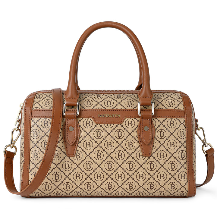 BOSTANTEN Womens Handbags Genuine Leather Designer Tote Bag Ladies Top Handle Crossbody Purse - BOSTANTEN