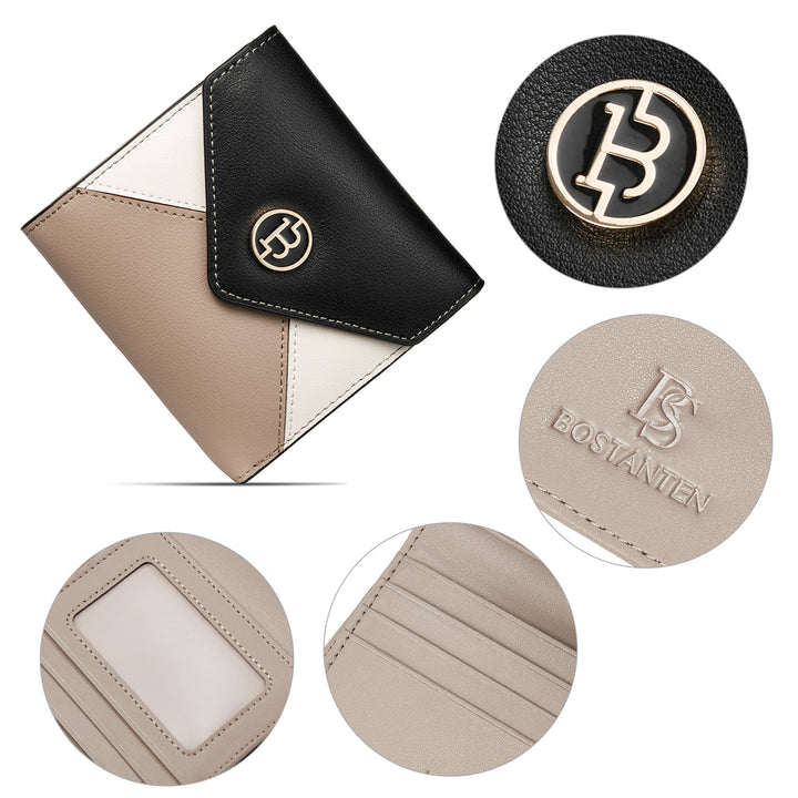 Rozenn Western Checkbook Wallet —— Elegant Patterns - BOSTANTEN