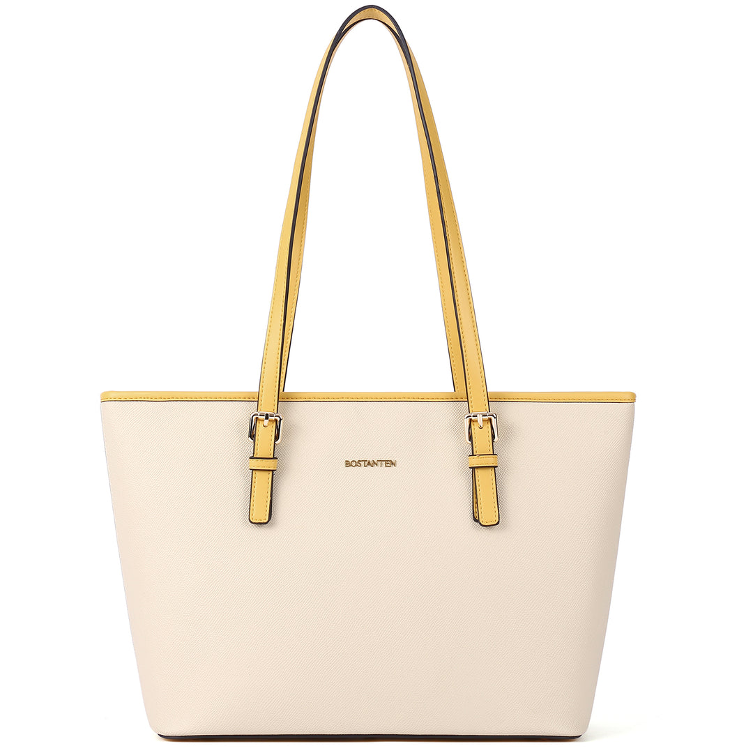 BOSTANTEN Women Handbag Genuine Leather Tote Bag Shoulder Purses - BOSTANTEN