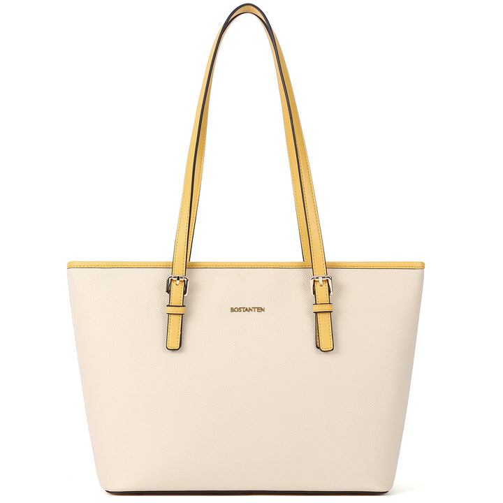 BOSTANTEN Women Handbag Genuine Leather Tote Bag Shoulder Purses - BOSTANTEN