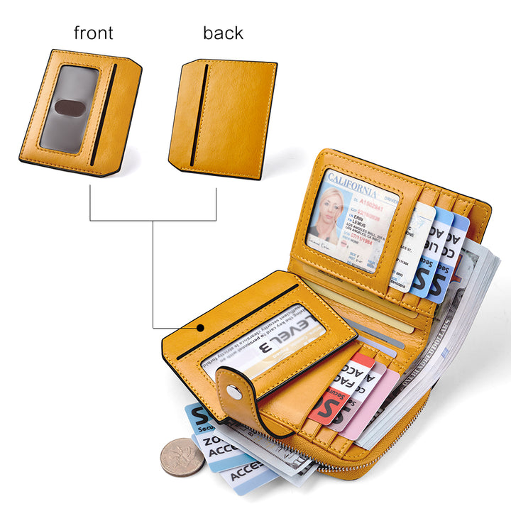 Lnna RFID Wallet For Ladies — Coin Purse - BOSTANTEN