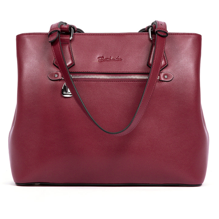 BOSTANTEN Women Handbag Genuine Leather Shoulder Bag Soft Designer Top Handle Purses - BOSTANTEN