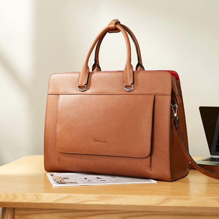 Mizuki Briefcase With Shoulder Strap — Security - BOSTANTEN