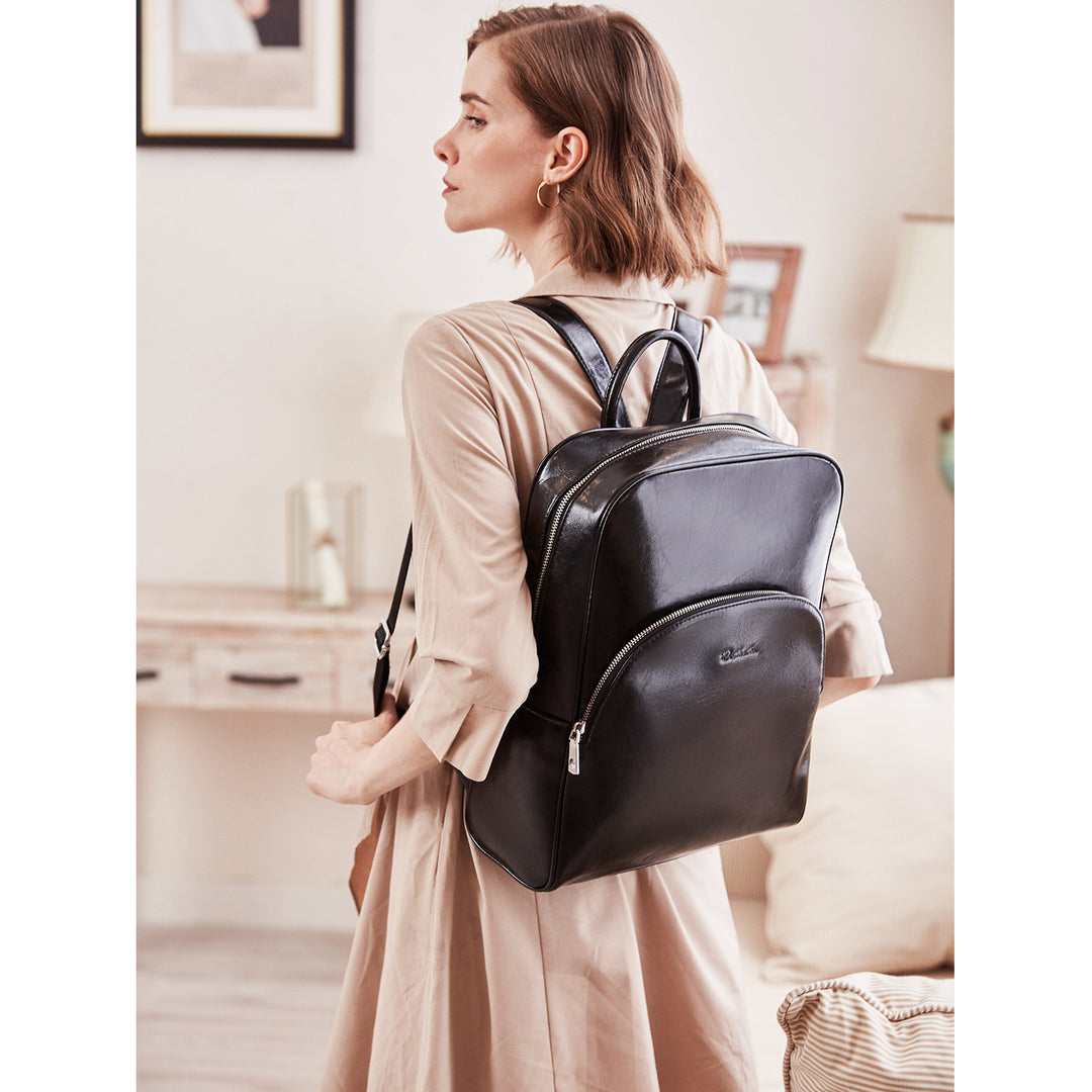 Nombongo Stylish Black Backpack Purse — College Cool - BOSTANTEN