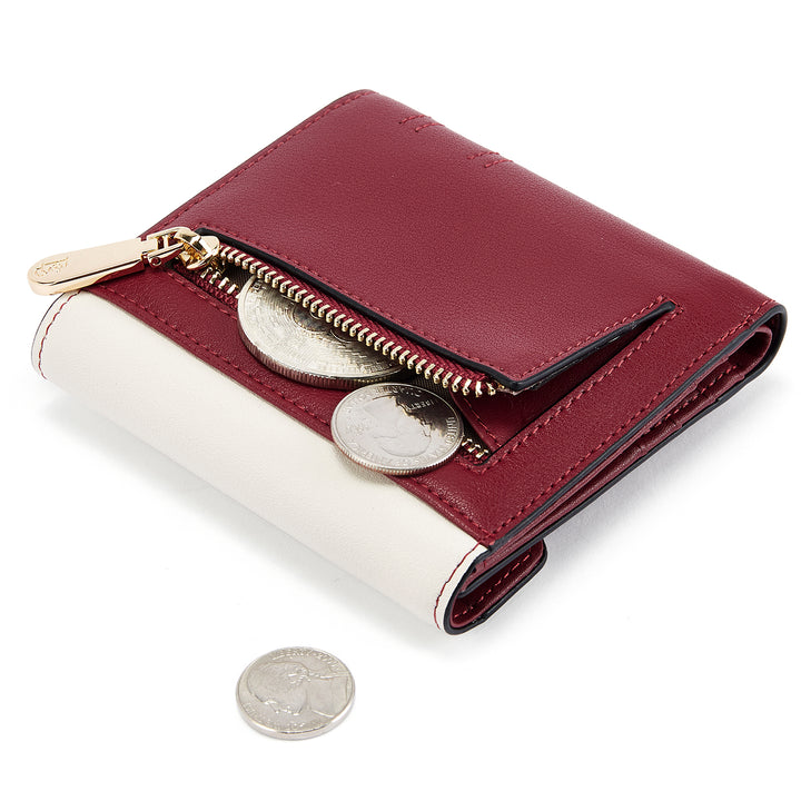 Rozenn Western Checkbook Wallet —— Elegant Patterns - BOSTANTEN