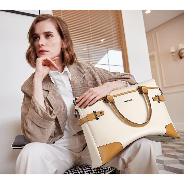 Mizuki Crossbody Briefcase For Women — College - BOSTANTEN