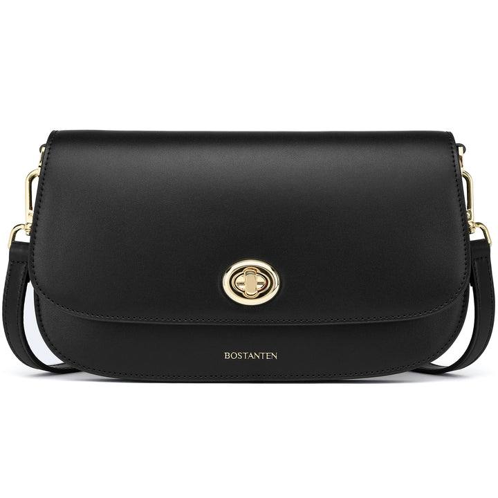 BOSTANTEN Small Crossbody Bag for Women Leather Top-handle Handbag Designer Shouldr Purse - BOSTANTEN