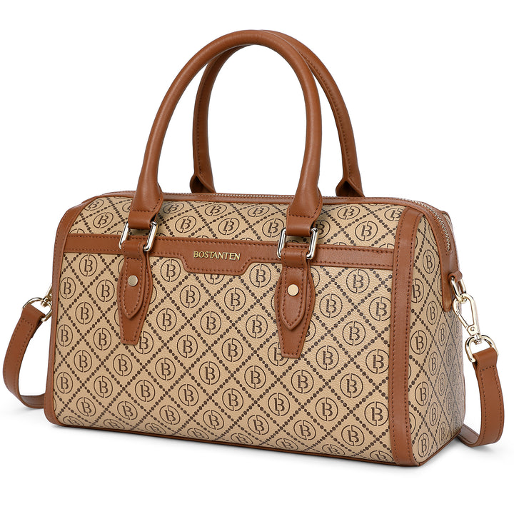 BOSTANTEN Womens Handbags Genuine Leather Designer Tote Bag Ladies Top Handle Crossbody Purse - BOSTANTEN