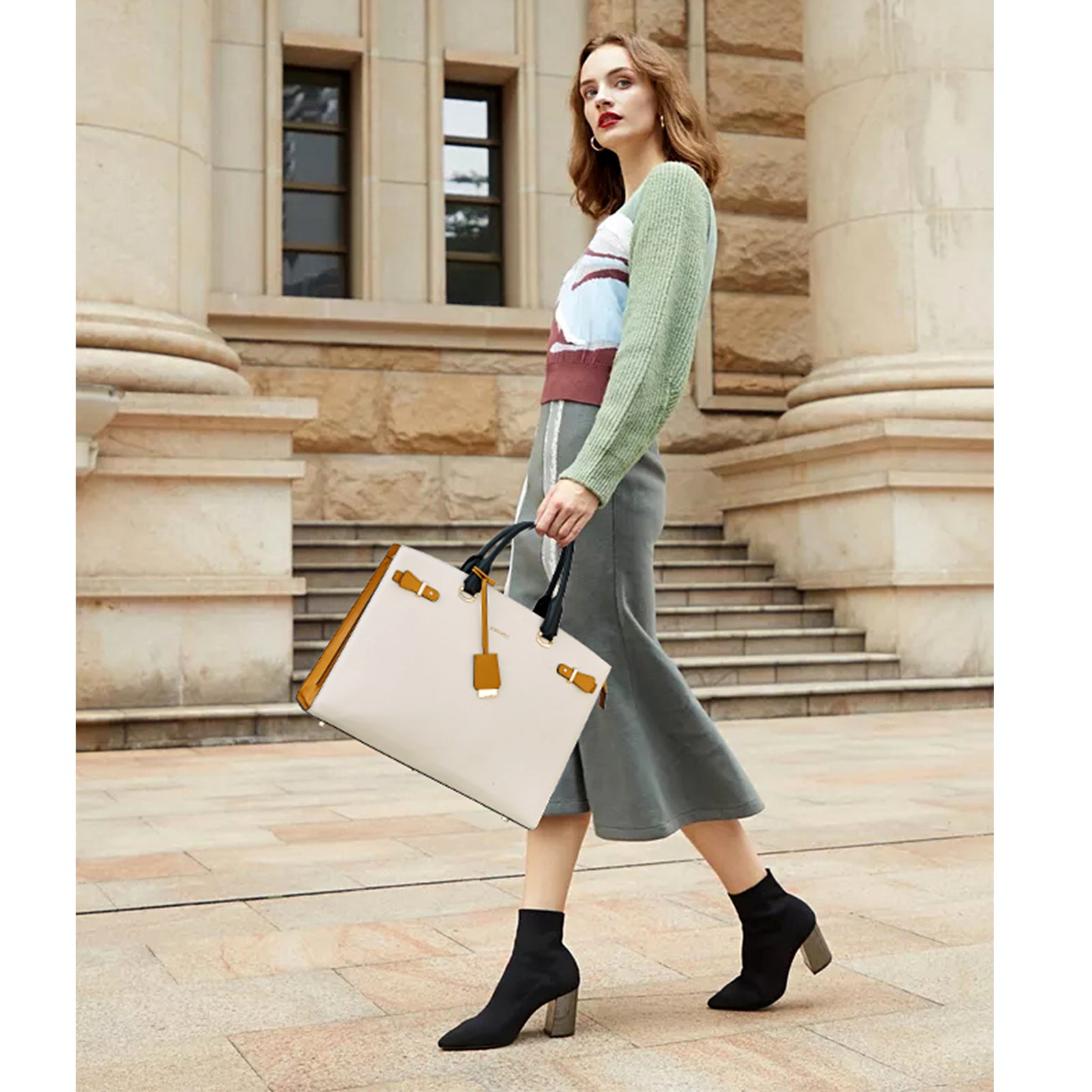Mizuki Classic Briefcase — Tote Bag - BOSTANTEN