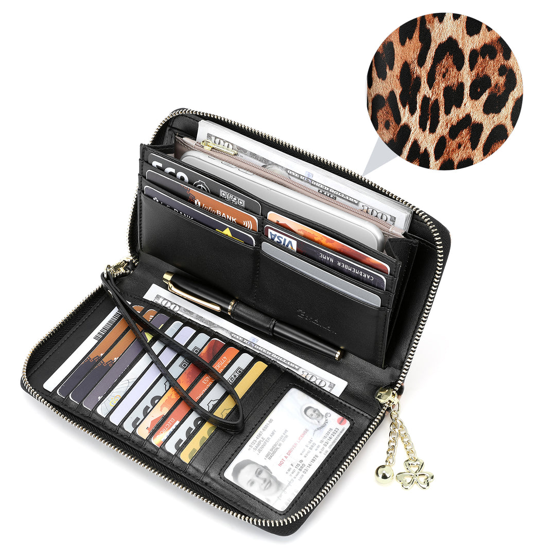 Rozenn Phone Clutch Wallet —— Animal Style - BOSTANTEN