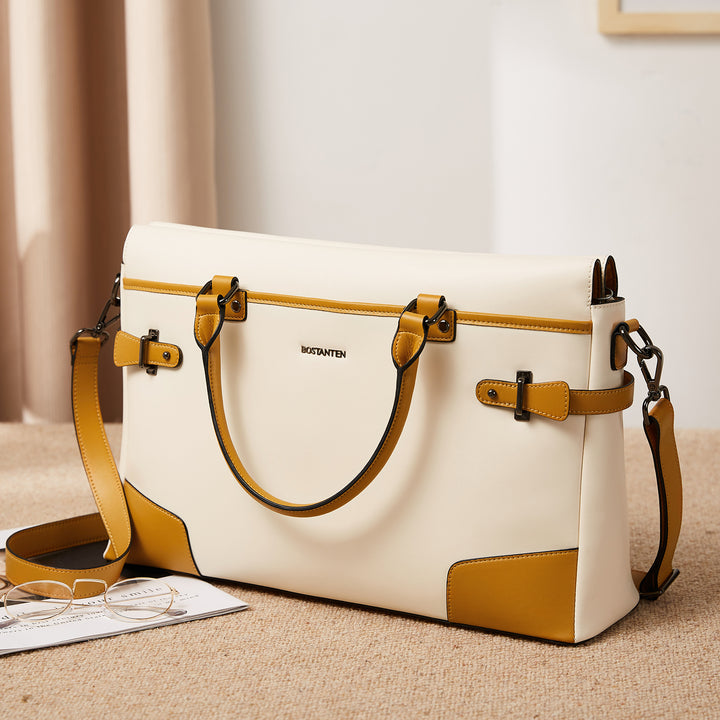 Mizuki Crossbody Briefcase For Women — College - BOSTANTEN