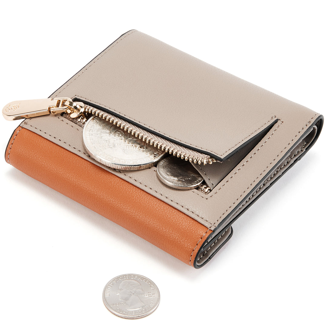 Rozenn Western Checkbook Wallet —— Elegant Patterns - BOSTANTEN
