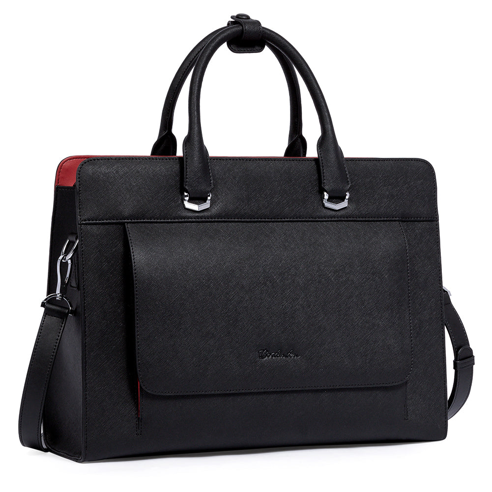 Mizuki Briefcase With Shoulder Strap — Security - BOSTANTEN