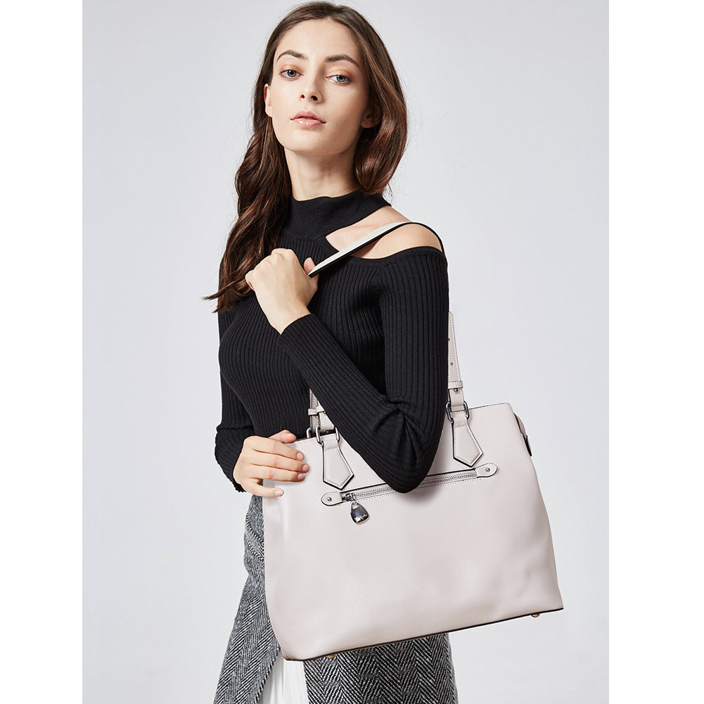 BOSTANTEN Women Handbag Genuine Leather Shoulder Bag Soft Designer Top Handle Purses - BOSTANTEN