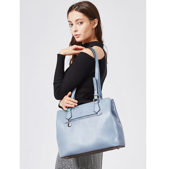 BOSTANTEN Women Handbag Genuine Leather Shoulder Bag Soft Designer Top Handle Purses - BOSTANTEN