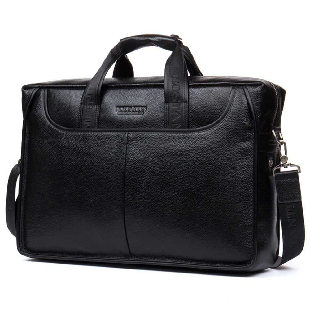 BOSTANTEN Leather Briefcase Messenger Best Work Bags for Men - BOSTANTEN