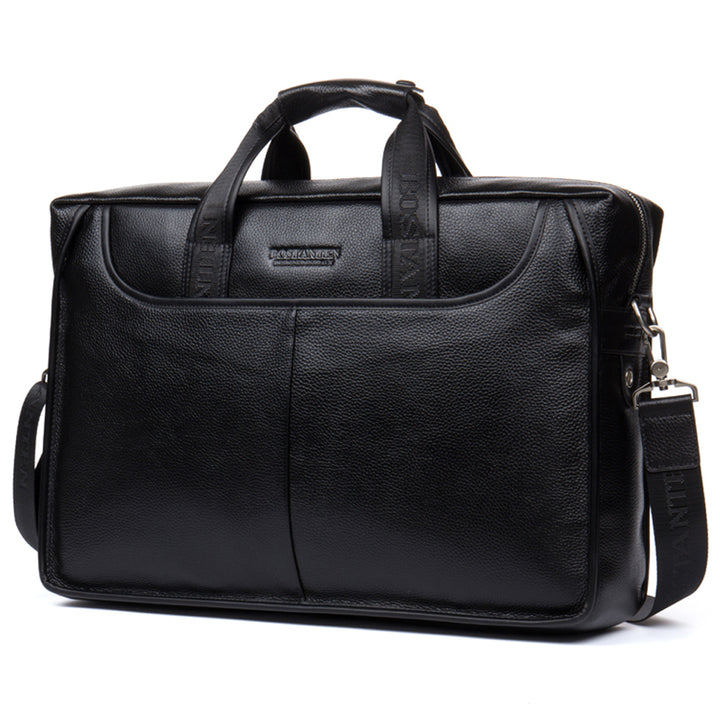 BOSTANTEN Leather Briefcase Messenger Best Work Bags for Men - BOSTANTEN