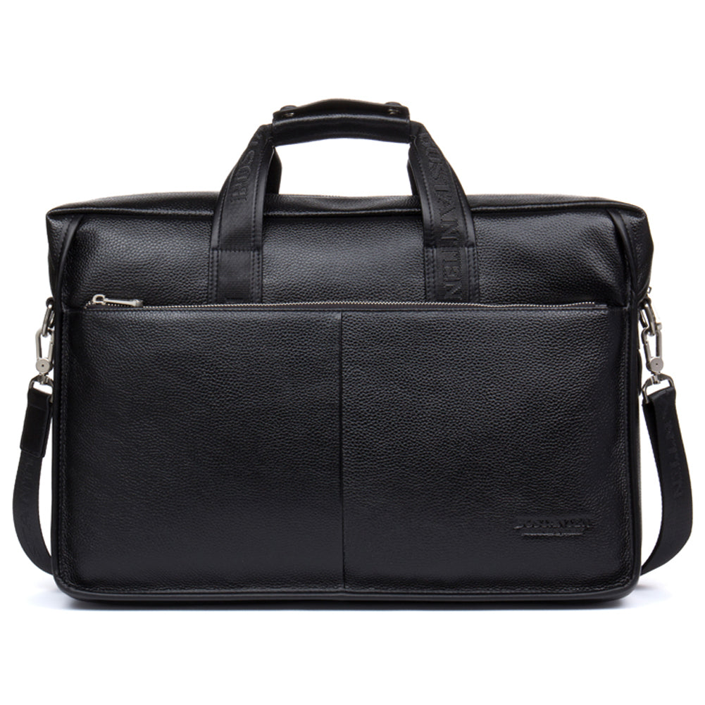 BOSTANTEN Leather Briefcase Messenger Best Work Bags for Men - BOSTANTEN