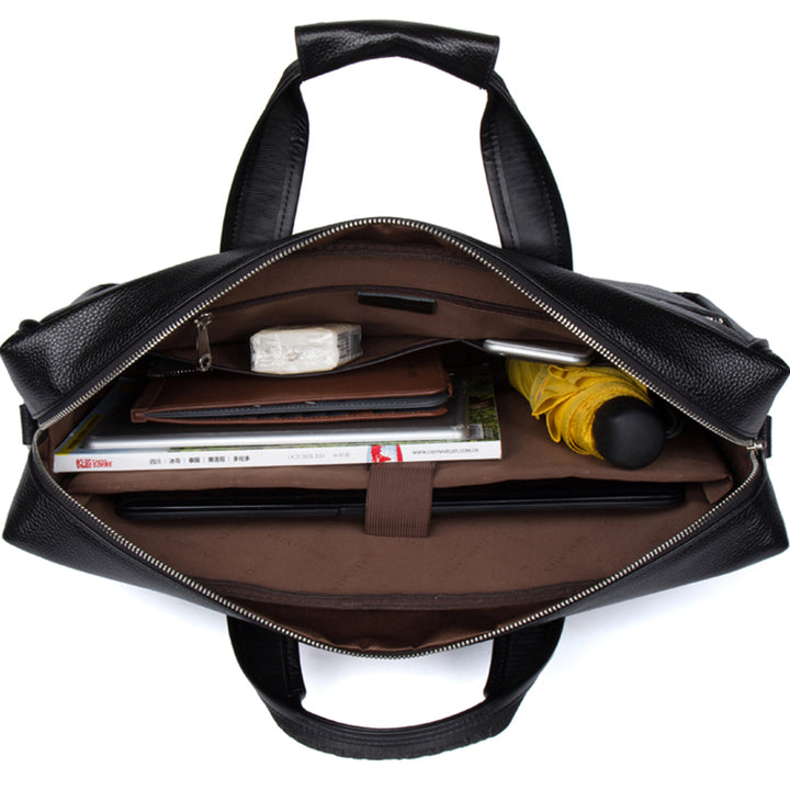 BOSTANTEN Leather Briefcase Messenger Best Work Bags for Men - BOSTANTEN