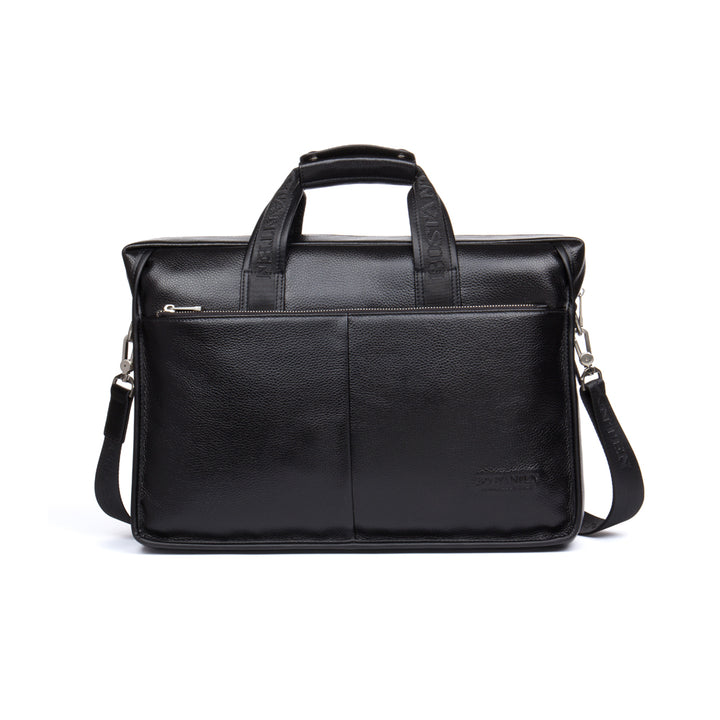 BOSTANTEN Leather Briefcase Handbag Messenger Business Bags for Men - BOSTANTEN